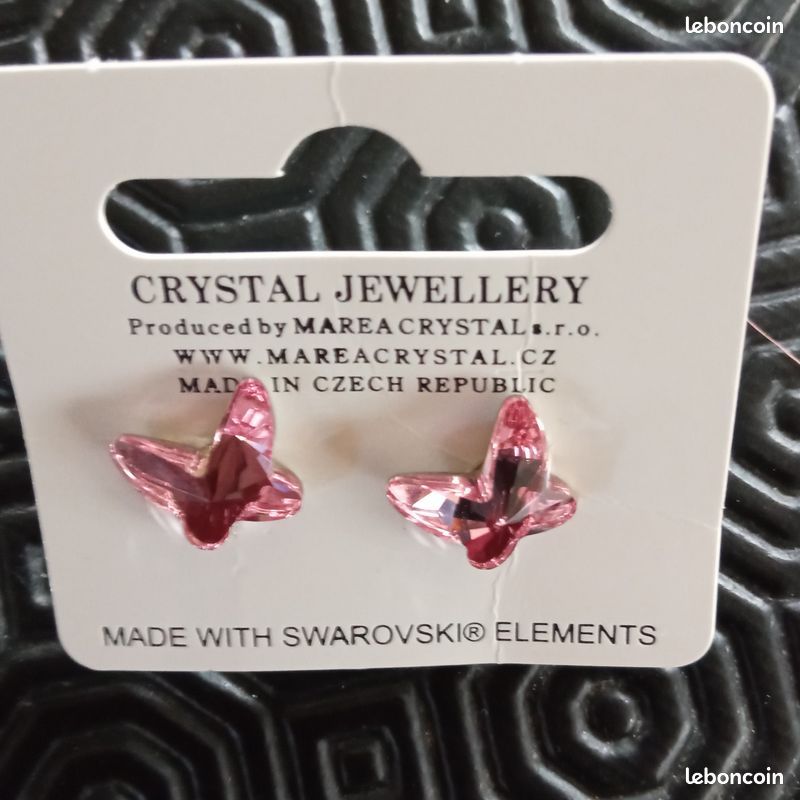 SWAROVSKI, boucles d'oreilles NEUVES (image 2)
