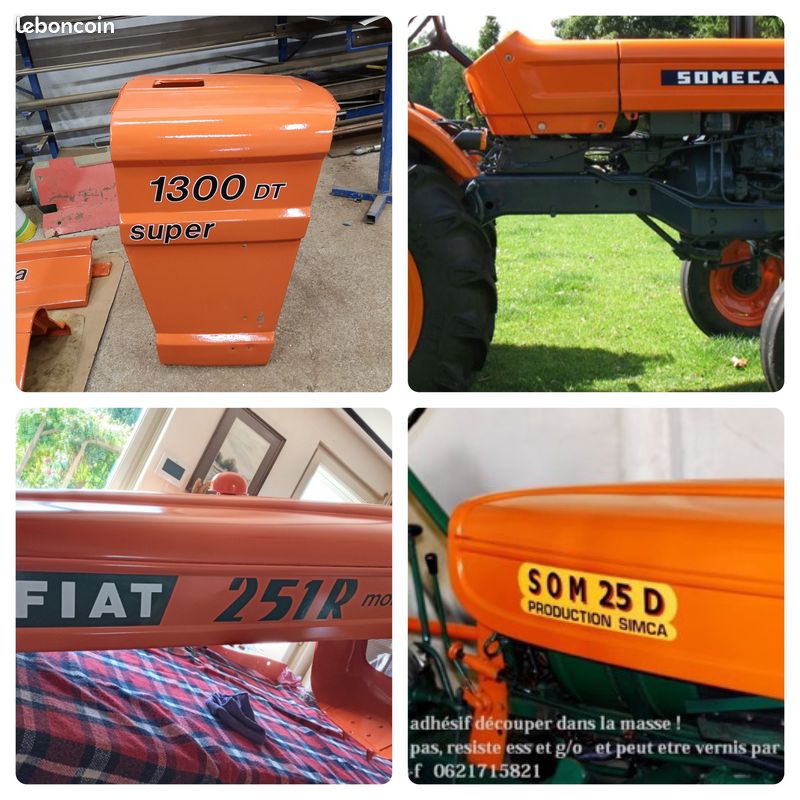 Un kit autocollant pour tracteur GoldenBellus (image 3)