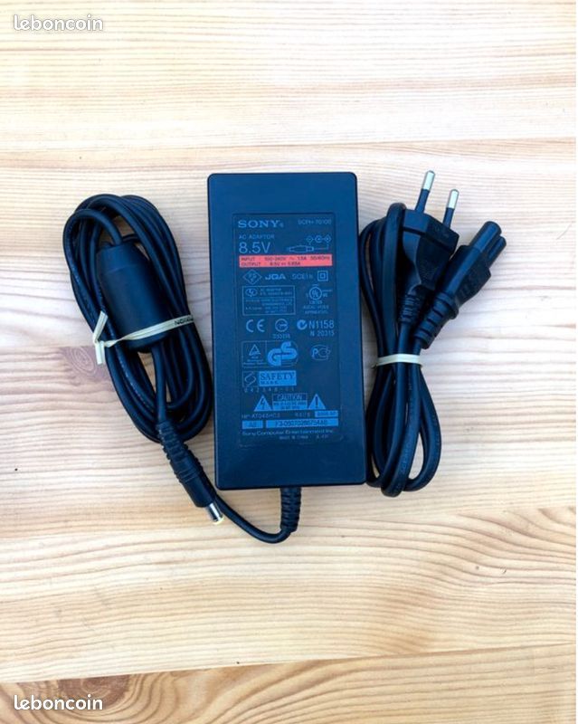 Adaptateur Secteur / Chargeur Pour Console PlayStation 2 (PS2 PSTwo) - Neuf