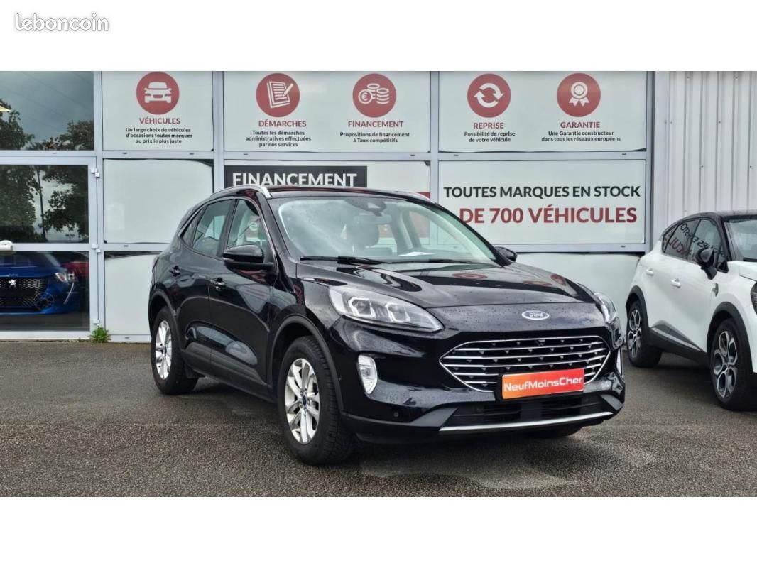 Ford Kuga Titanium 1.5 EcoBlue 120cv BVA 4x2 + Pack Techno + Assistance + Attelage + Barre de Toit (image 1)