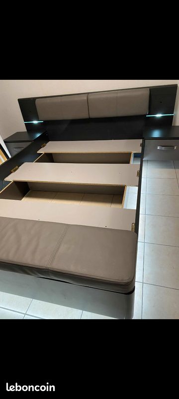 Chambre lit et commode (image 1)