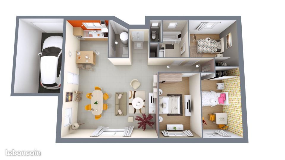 Maison 4 pièces 85 m² - Biscarrosse 40600 (image principale 4)