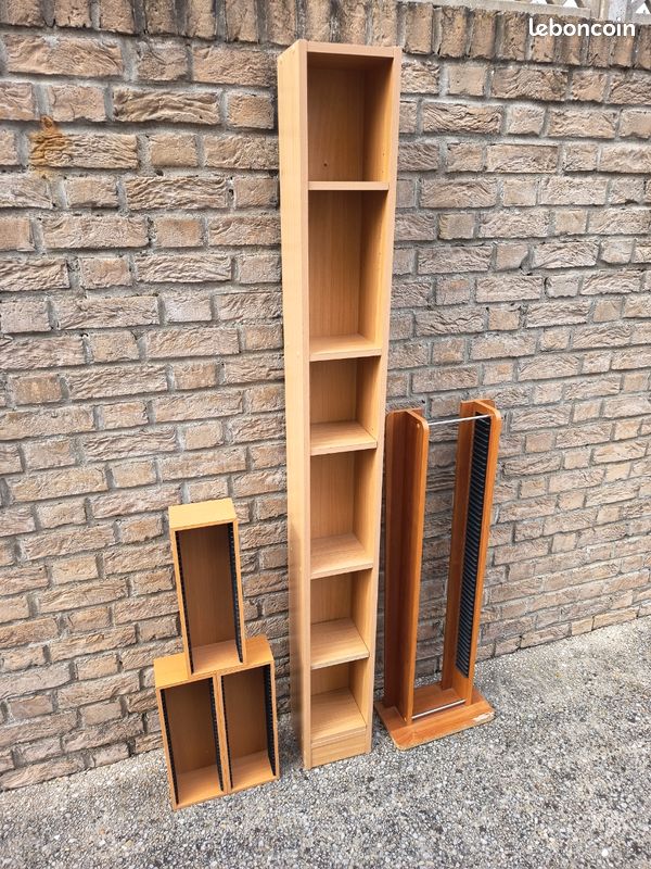 Meuble étagère DVD ou livres et CD (image 4)