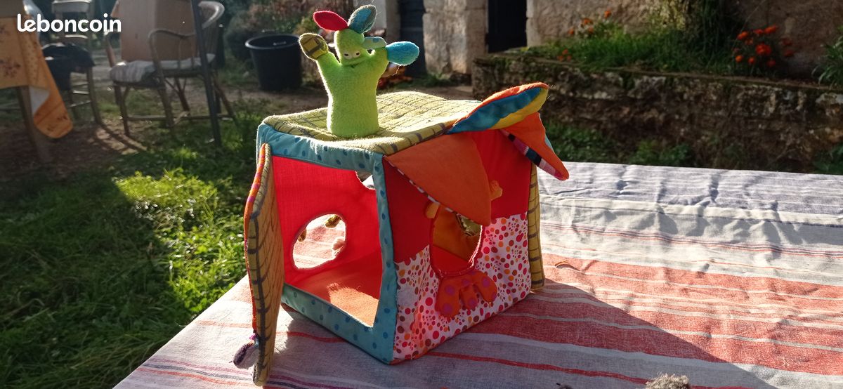 Cube activité tissu de marque ébulobo (image 1)