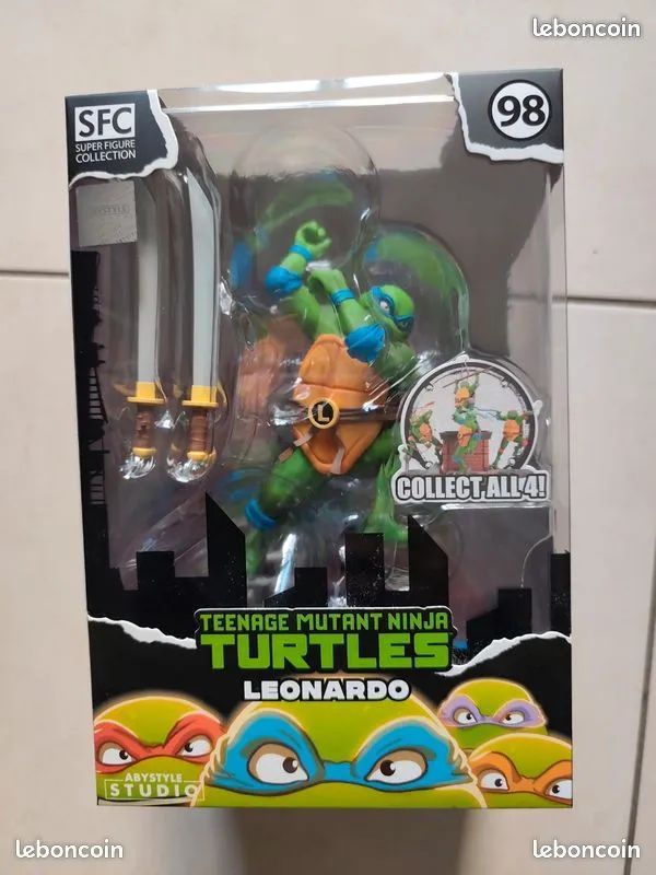 Figurine Leonardo - Les Tortues Ninja - SFC