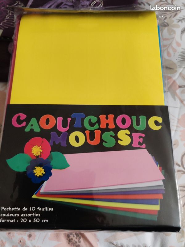 Feuille mouss 10 feuilles 20x 30 Loisirs créatifs