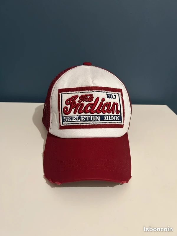 Casquette Trucker Jet Systems rouge et blanche