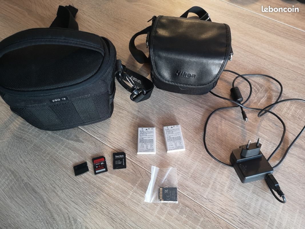 Nikon coolpix p530 noir + 2 housses + 2 batteries + carte SD (image 3)
