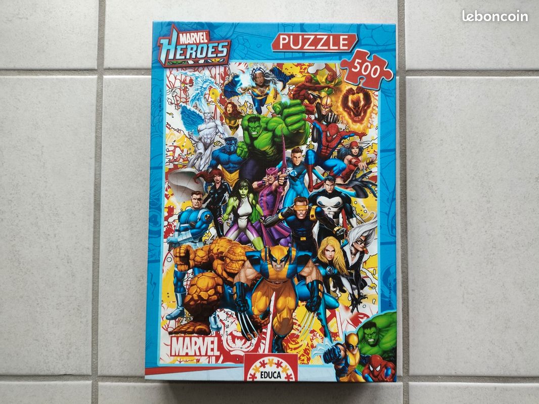 Puzzle Marvel Heroes 500 pièces EDUCA (image 1)