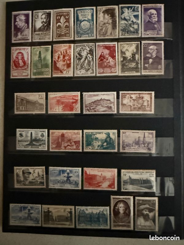 Timbres des colonies françaises et France (image 13)