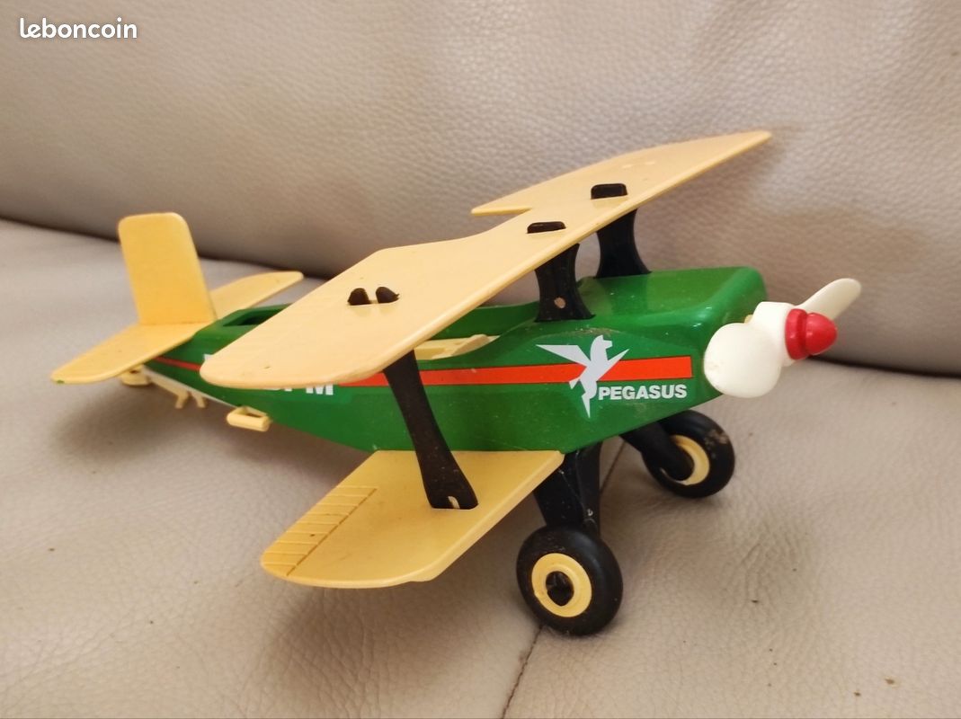 SET PLAYMOBIL 3246 boite ancien vintage : Avion Biplan Pegasus EUR 69,00 - ES