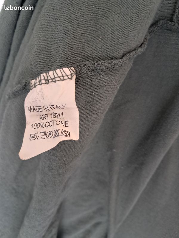 Robe longue kaki Made in Italy (image 3)