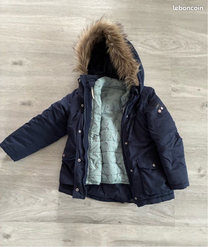 Manteau 3 en 1 vertbaudet 8 ans (image 1)