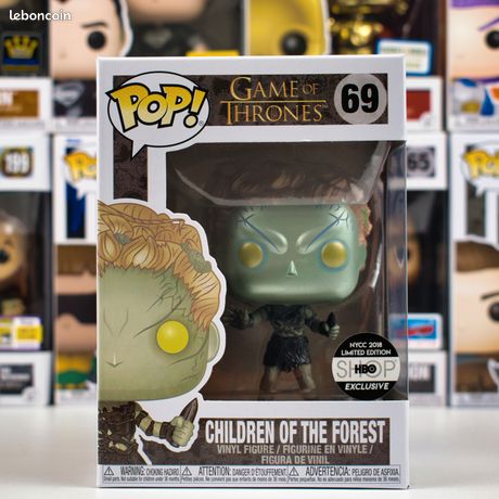 Figurine Pop Game of Thrones #69 pas cher : Enfant de la forêt - Métallique