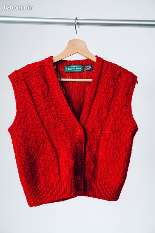 Crochet Gilet En Laine Court Femme Gilet Court En Laine Crochet