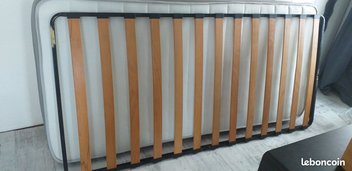 Lit+matelas+sommier (image 3)