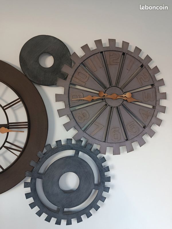 Horloge maisons du monde industrielle (image 2)