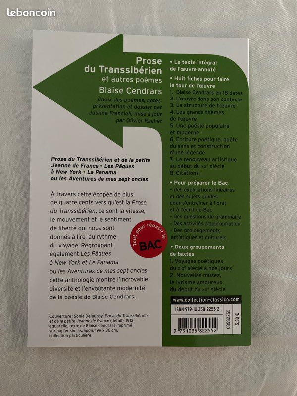 Livre bac de français (image 3)
