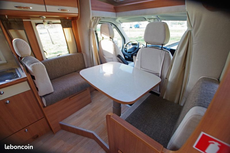 Fiat ducato RAPIDO 646 2.3 130cv camping car profilé (image 4)
