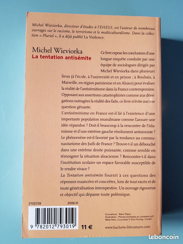 Livre "la tentation antisémite" (image 2)