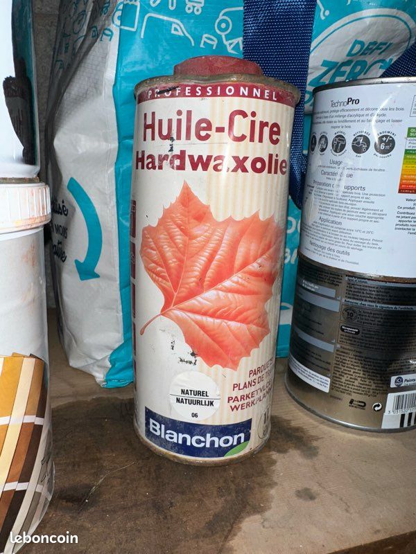Huile cire blanchon et huile entretien 1L 1 litre (image 2)