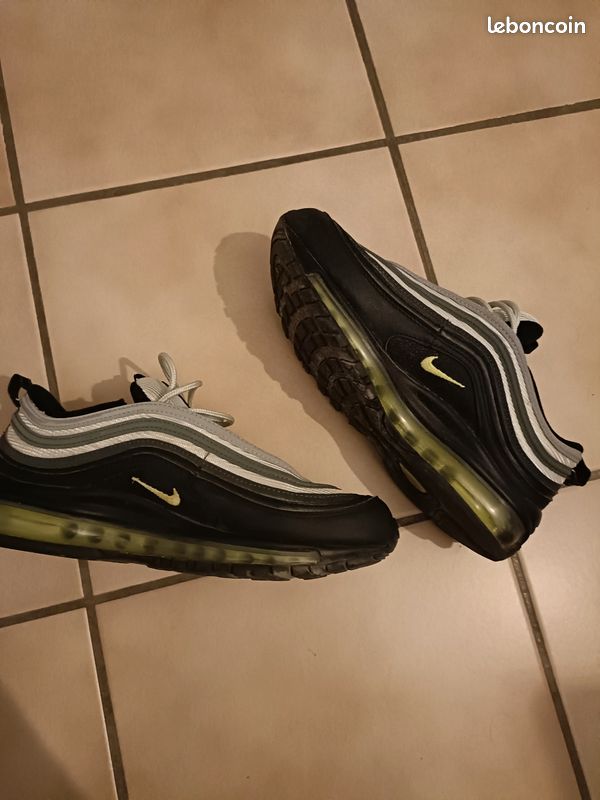 Nike air max 97 jaune et noir fluo Chaussures
