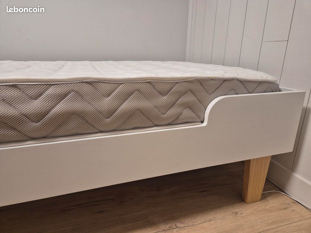 Lit + matelas (image 1)