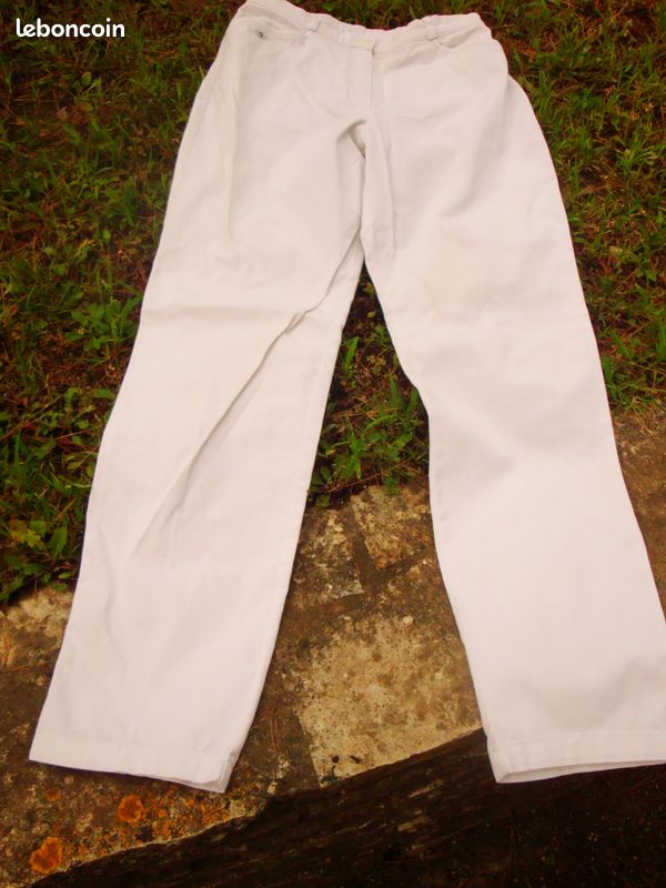 Jean blanc (image 1)