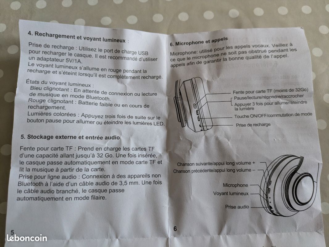 Casque bluetooth neuf (image 9)