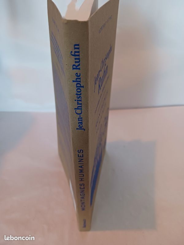 Montagnes humaines - Entretiens avec Fabrice Lardreau Jean-Christophe Rufin 9782081492967 (image 4)