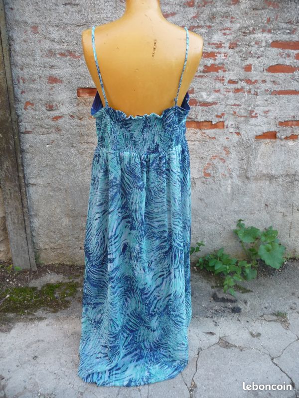 Robe Longue Robe Verte Jacqueline Riu Robe Longue Jacqueline Riu