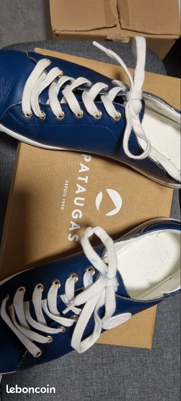 Chaussures femme pataugas tennis bleues marines Chaussures