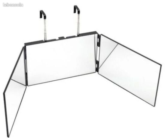 raspbery Miroir À 3 Voies, Miroir À Trois Volets Portable pour La Coupe raspbery Miroir À 3 Voies, Miroir À Trois Volets Portable pour La Coupe
