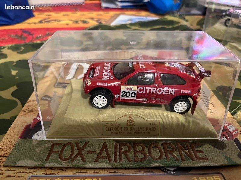 Miniature 1/43 Citroën ZX Rallye Dakar 1995 Lartigue Perrin - Norev - Occasion