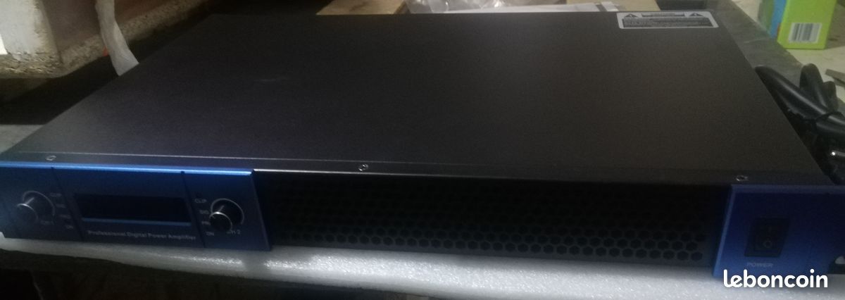 Amplificateurs de puissance professionnels - Green Audio GAP-D2900 (2x600W 4 ohms) (image 5)