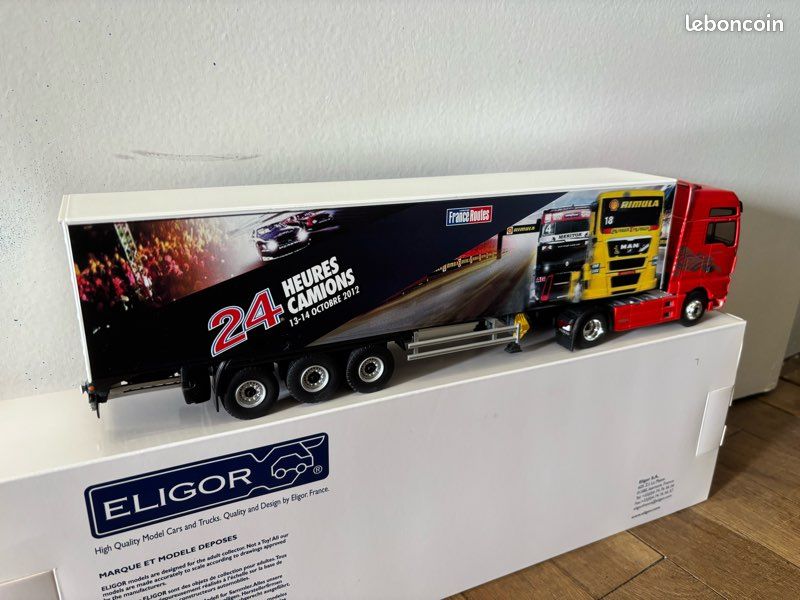Miniature LBS Eligor 1/43 - Camion MAN Réf 5701 - Bon état
