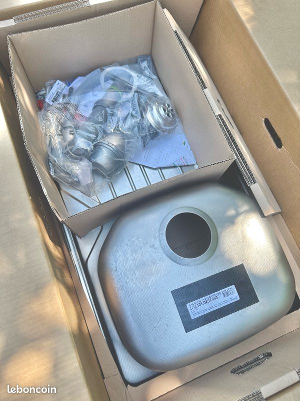 Évier Franke inox 1 bac (image 1)