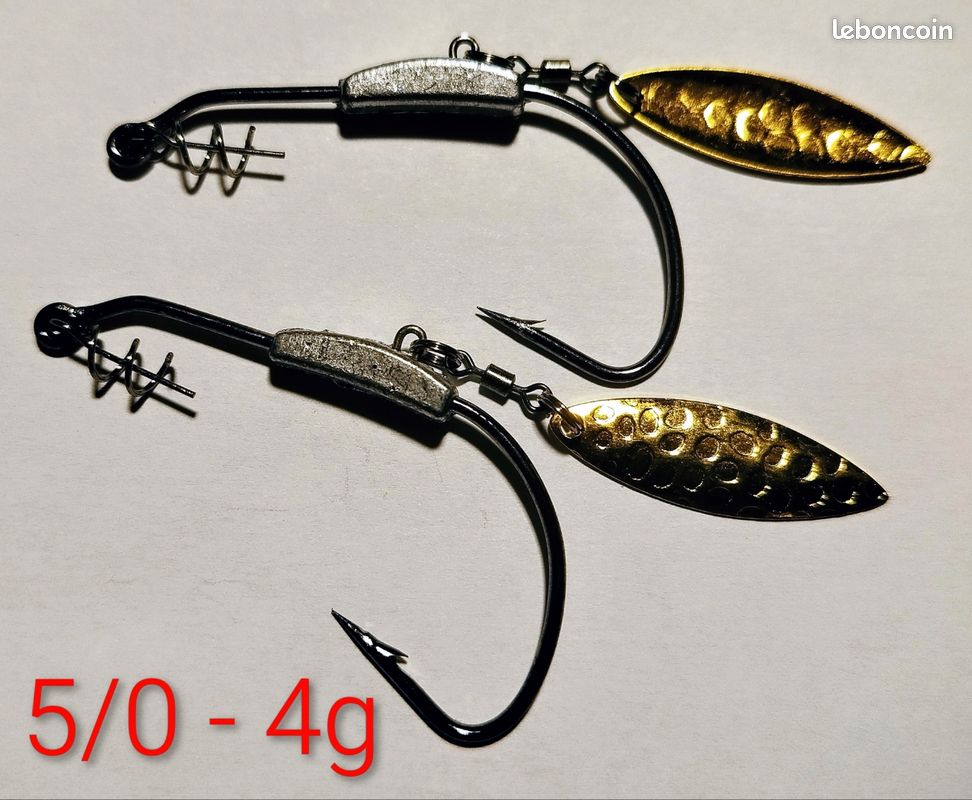 Lot de 2 hameçons magnétiques pour pêche'' - Test et Avis