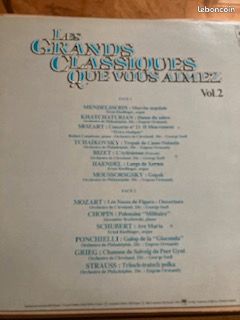 Les grands classiques que vous aimez, volume 2 , vinyle (image 2)