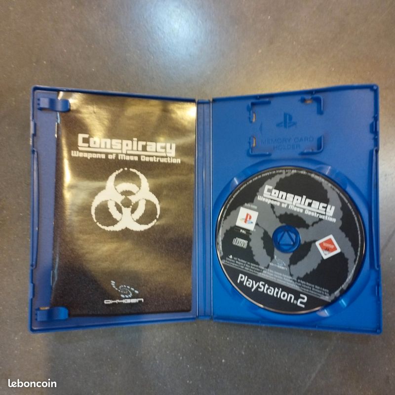 Jeu PS2 Conspiracy – Action Aventure En Français Pour PlayStation 2 (Très Bon État)