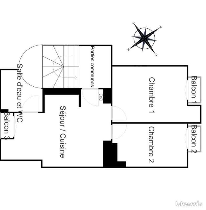 Appartement 3 pièces 37 m² · à Saint-Denis · 37 m² · 146 475 €