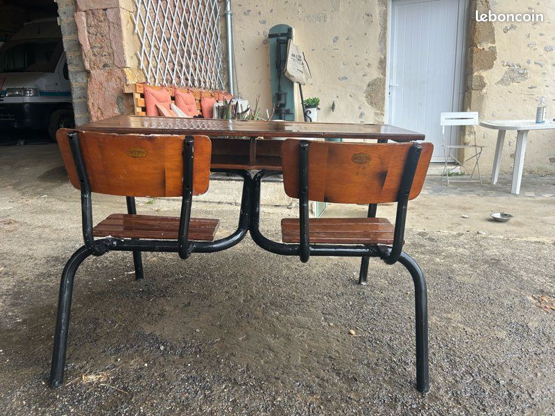 Bureau écolier double (image 2)