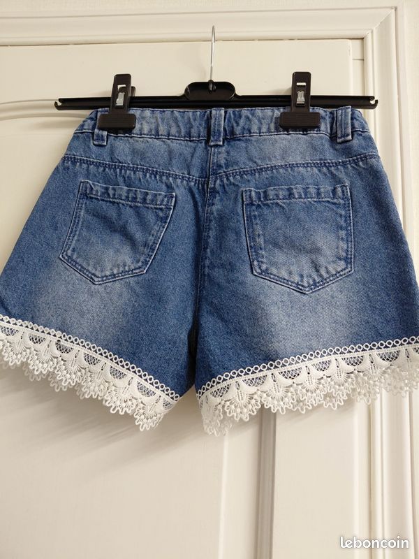 Short Only De Femme Avec Vita Régulier, Coton, Couleur Lumière Bleu De