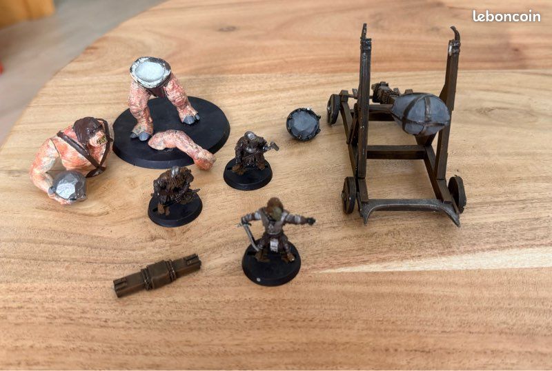 Catapulte du Mordor peinte Games Workshop métal (image 1)