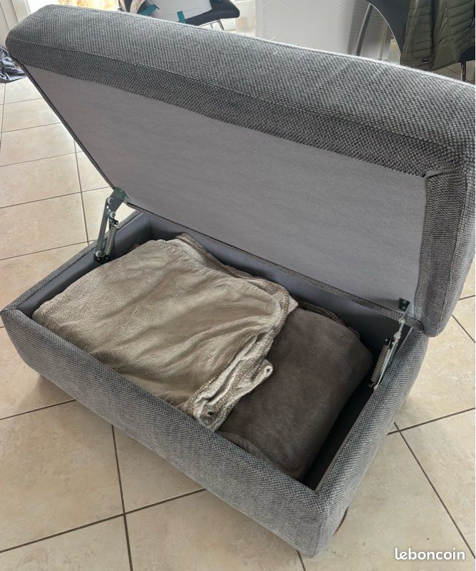 Pouf avec rangement (image 3)