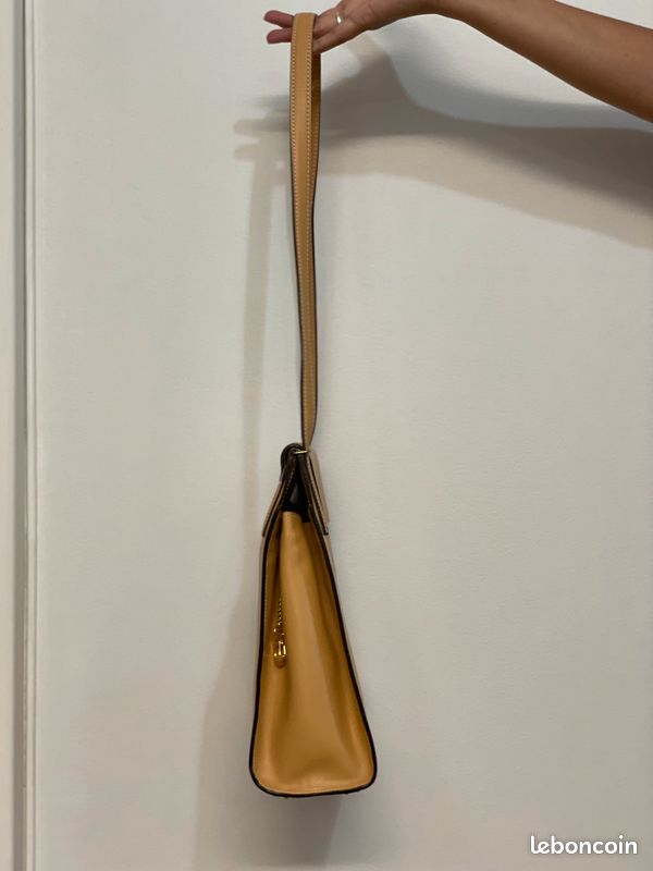 Sac à main beige Eric Laville neuf (image 4)