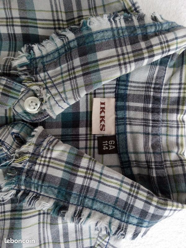 Chemise IKKS garçon 6ans (image 2)