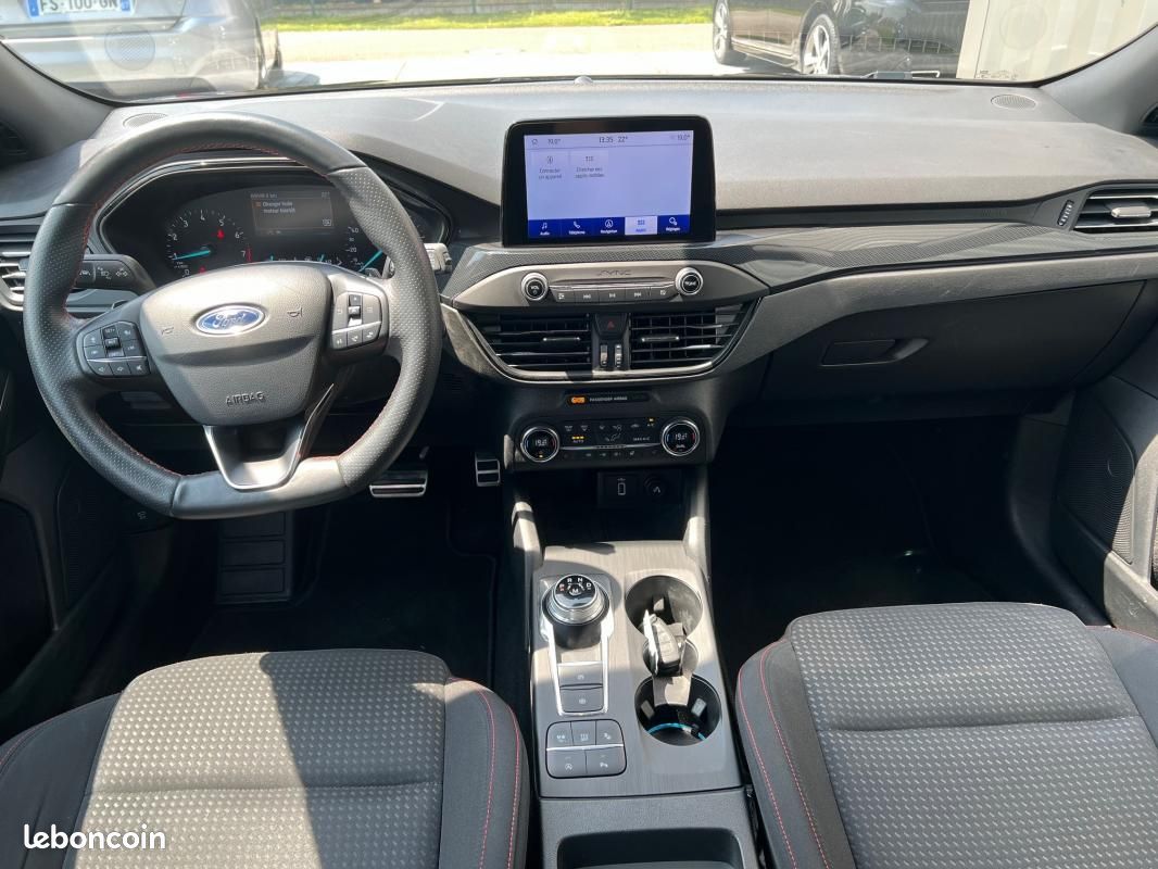 Ford Focus SW BREAK ST LINE 1.0 ECOBOOST 125CH BVA8 (image 8)