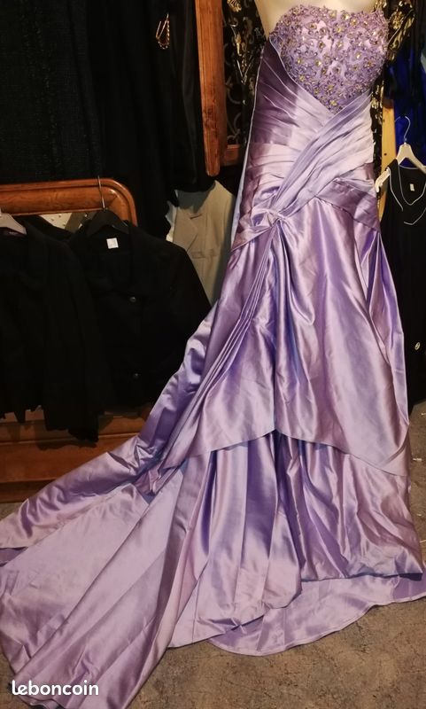 Robe de mariage t42 calliope violet claire (image 4)