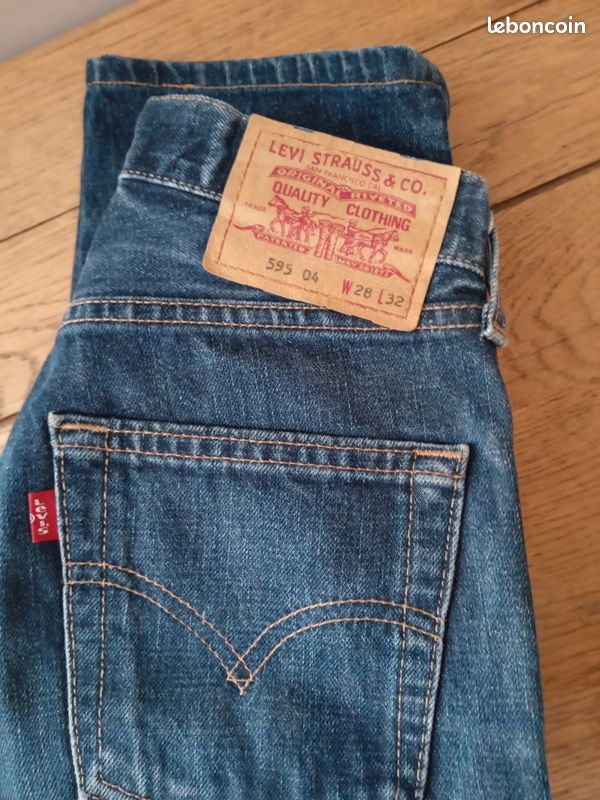 Taille Haute Levis 595 Femme Jean 726™ Taille Haute Flare Bleu